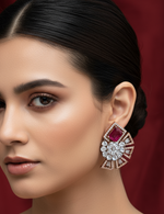 Load image into Gallery viewer, Suhanika Black Metal AD Studs