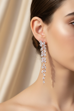 Load image into Gallery viewer, AD Rosegold Hanging Earring
