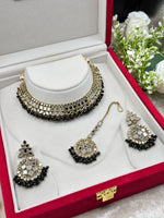 Load image into Gallery viewer, Kanchan Mirrror Necklace Set
