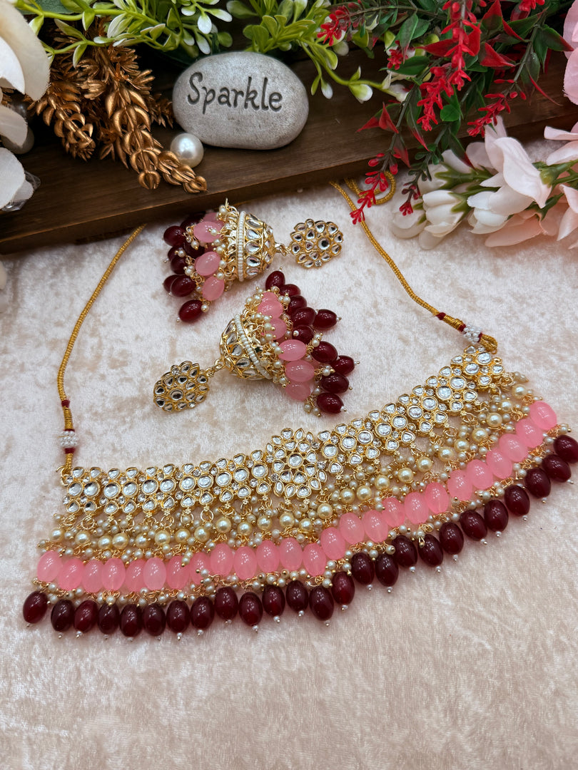 साँवरिया कुन्दन चोकर सेट