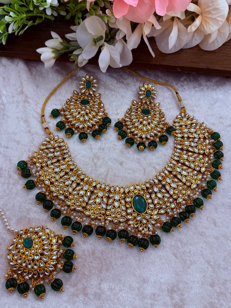 Jasmir Kundan Necklace Set