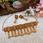 Load image into Gallery viewer, Durga High Quality Golden Set
