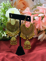 Load image into Gallery viewer, Oxidized Dangly Earrings