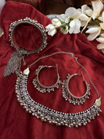 Load image into Gallery viewer, ऑक्सीकृत हार सेट
