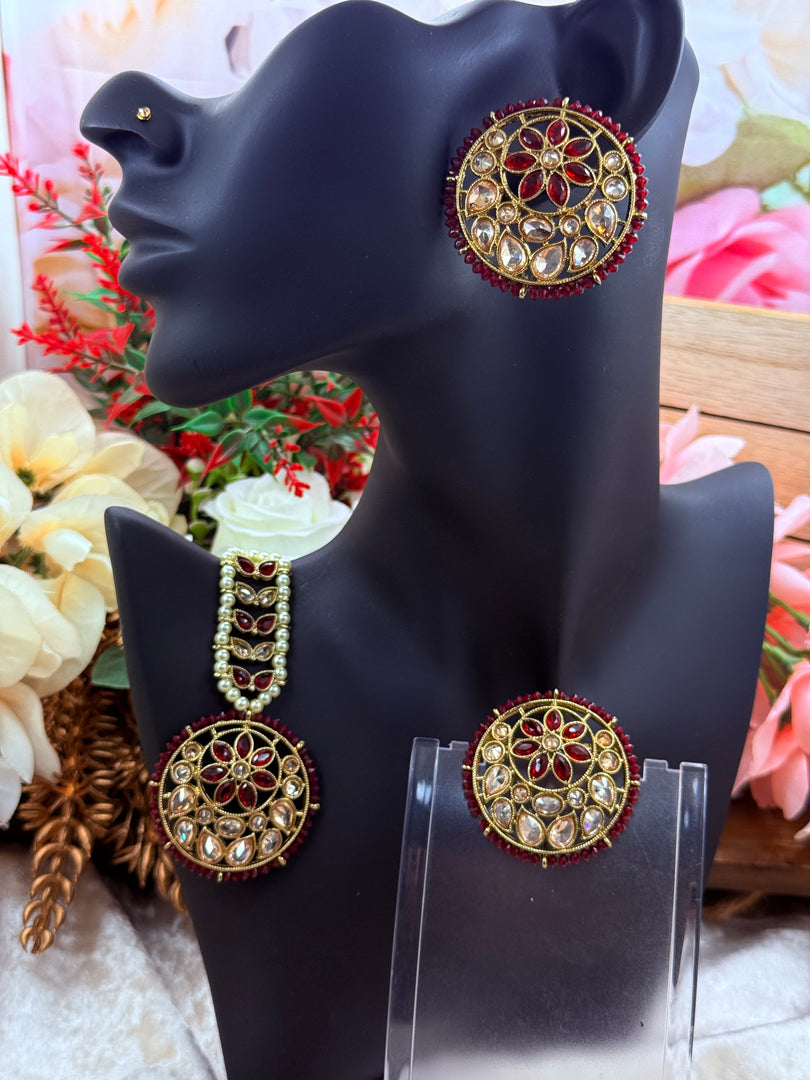 Ranyava Tikka Set With Stud