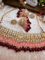 Load image into Gallery viewer, साँवरिया कुन्दन चोकर सेट