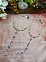 Load image into Gallery viewer, चांदी की पायल संलग्न अंगूठी के साथ
