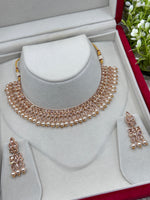 Load image into Gallery viewer, RoseGold Necklace Set
