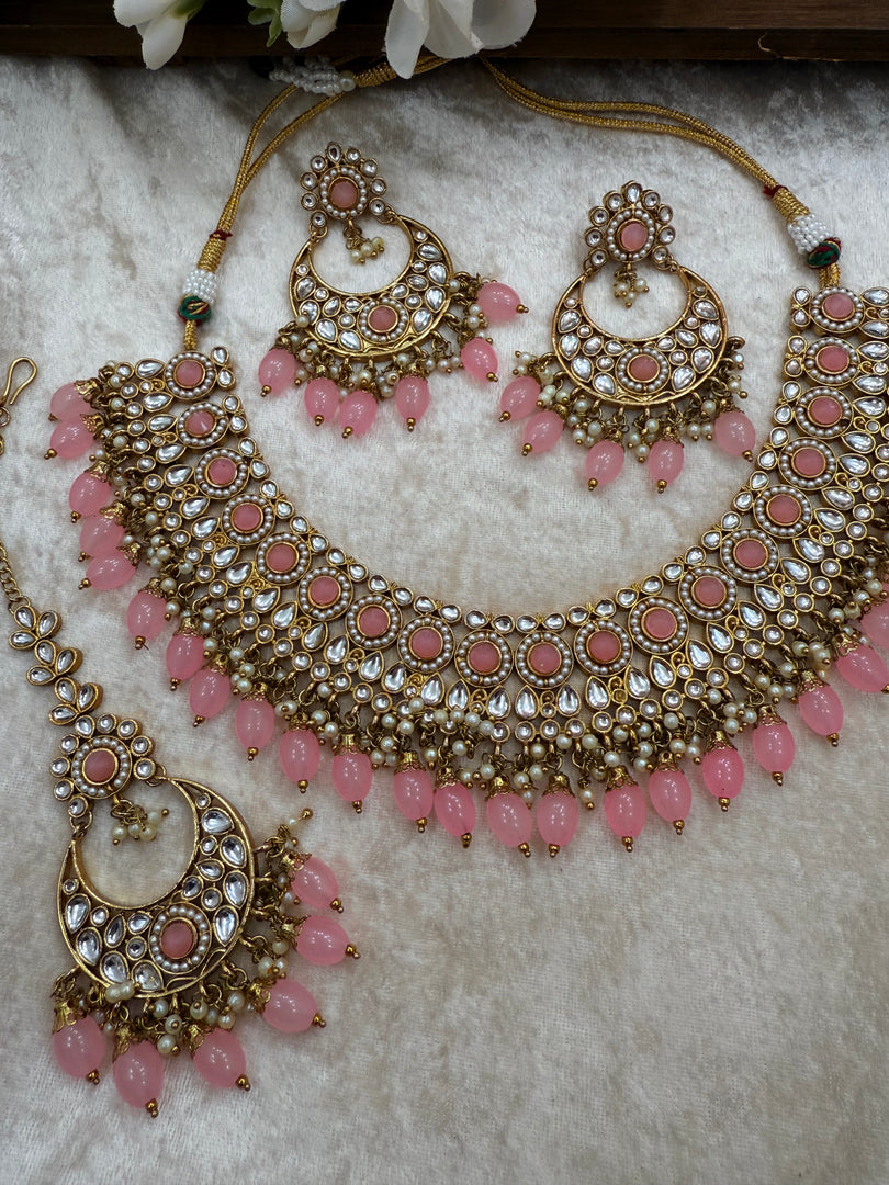 Kundan Monisa Necklace