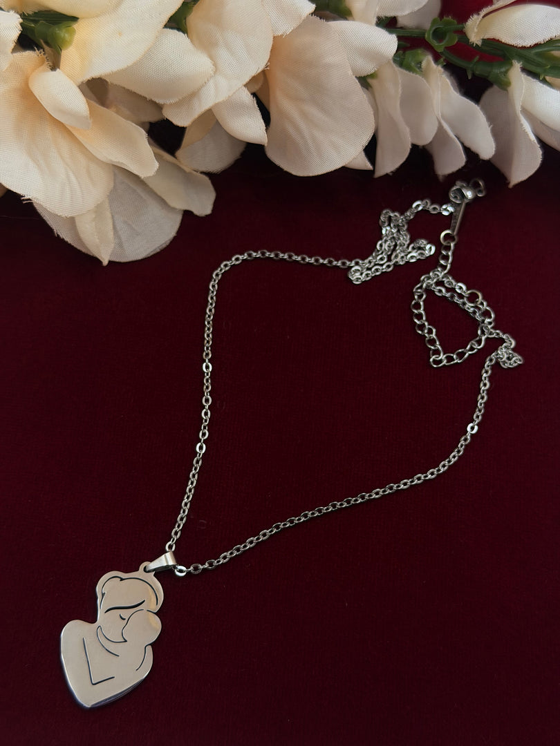 Stainless Steel Mothers Day Necklace