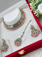 Load image into Gallery viewer, Kanchan Mirrror Necklace Set
