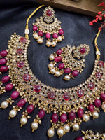 Load image into Gallery viewer, Shanaya Polki Choker Set