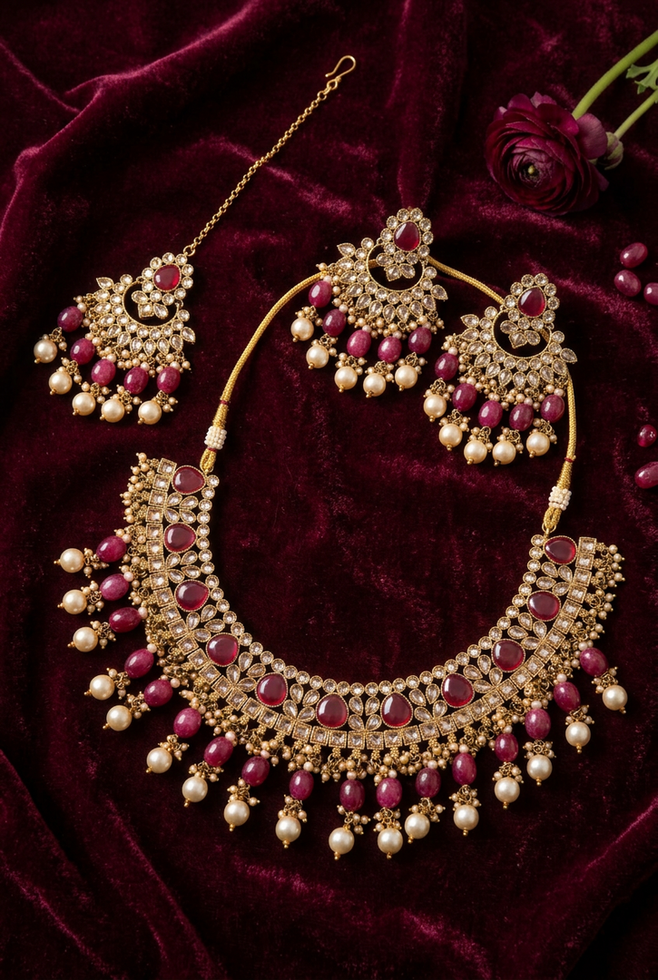 Shanaya Polki Choker Set