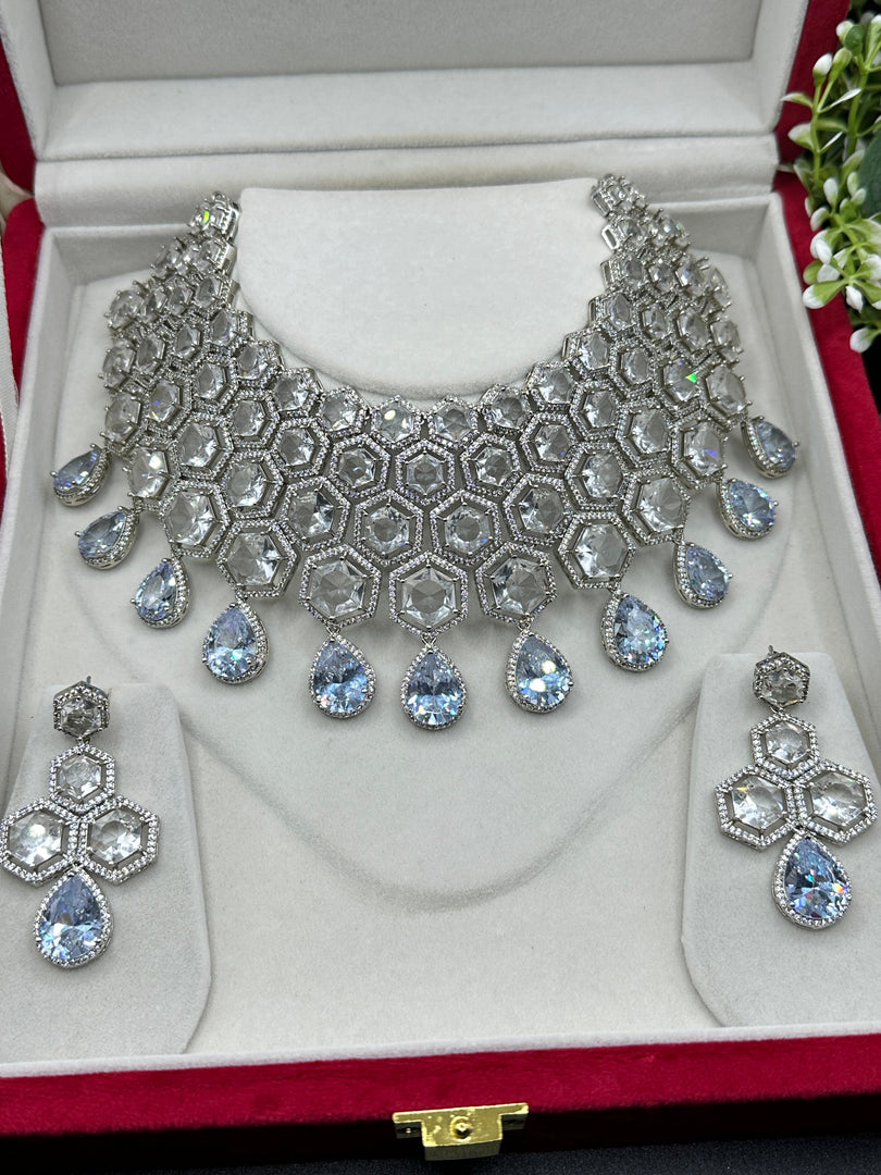 Keisha American Diamond Set