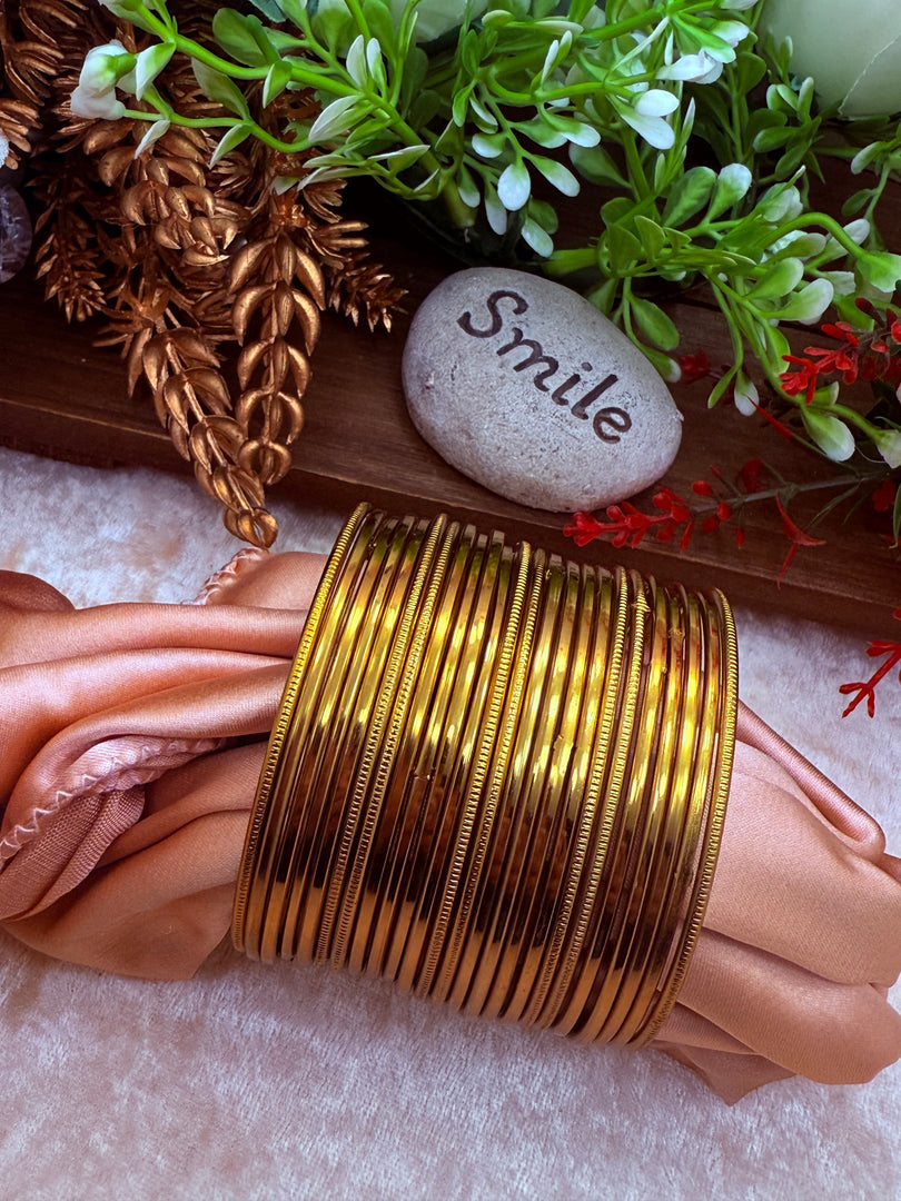Golden Metal bangles