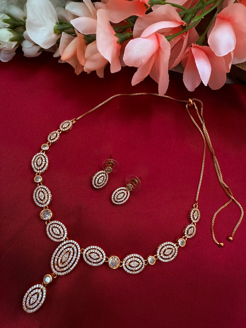 American Diamond Necklace