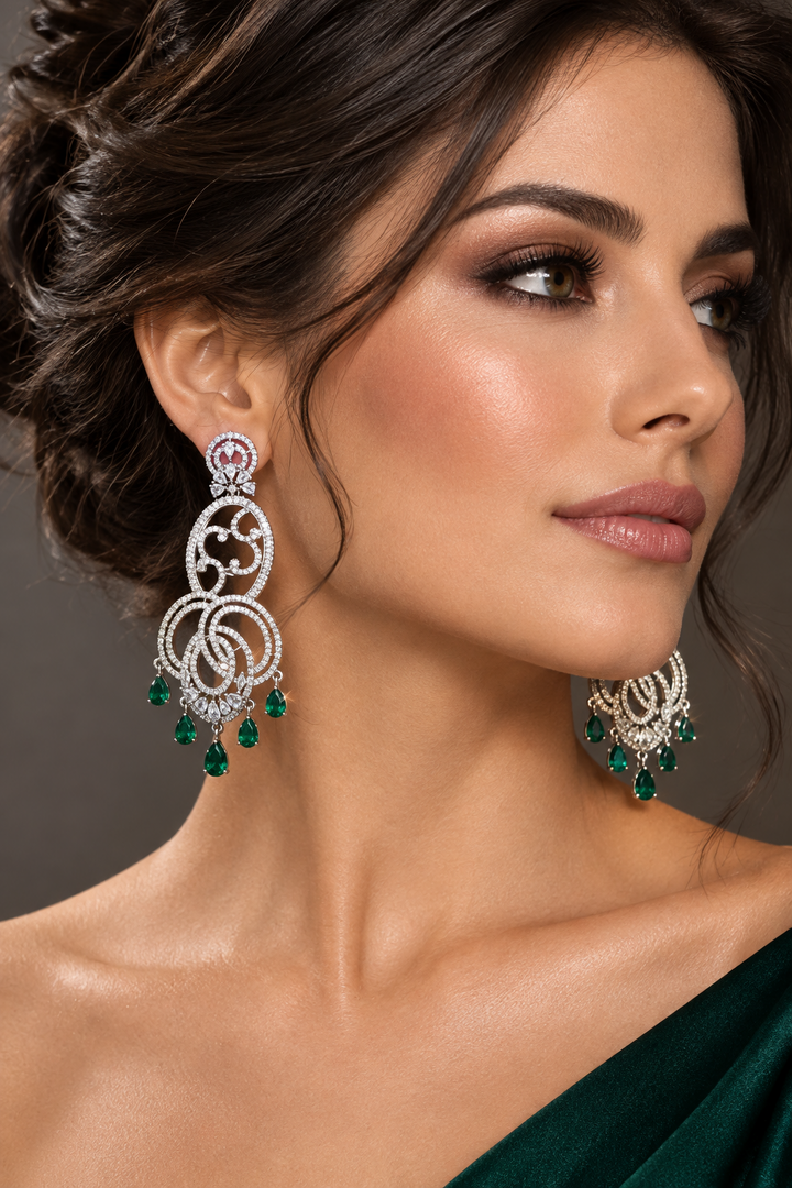 Mille Ad Long Hanging earrings