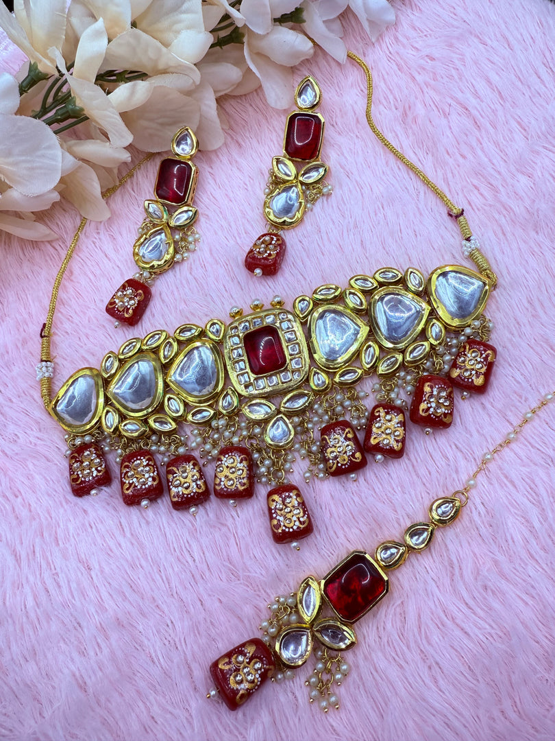 Barkha Kundan Necklace Set