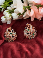 Load image into Gallery viewer, Morni Peacock Studs
