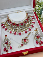 Load image into Gallery viewer, Ruby Pink Choker
