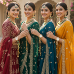 Load image into Gallery viewer, Kashmiri Adjustable size kundan Watches with Hanging bells