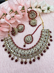 Ruhali Mirror Necklace Set