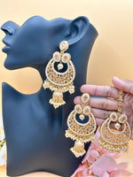 Load image into Gallery viewer, Saachi Tikka Earring Set
