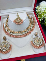 Load image into Gallery viewer, Deepali Kundan Choker Set.
