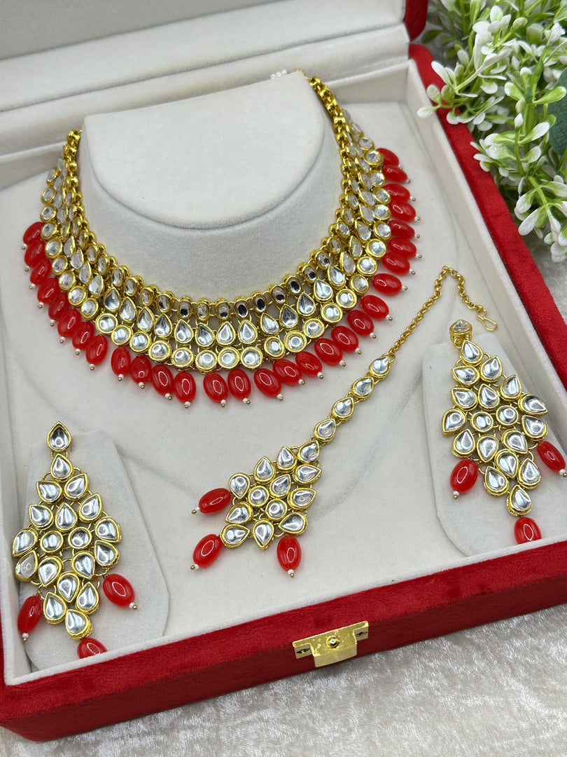 Ruhi Red Necklace