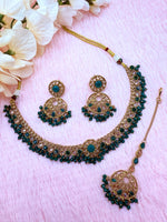 Load image into Gallery viewer, Sophi Polki Necklace Set
