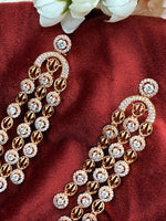 Load image into Gallery viewer, Rosegold long Hanging Earring