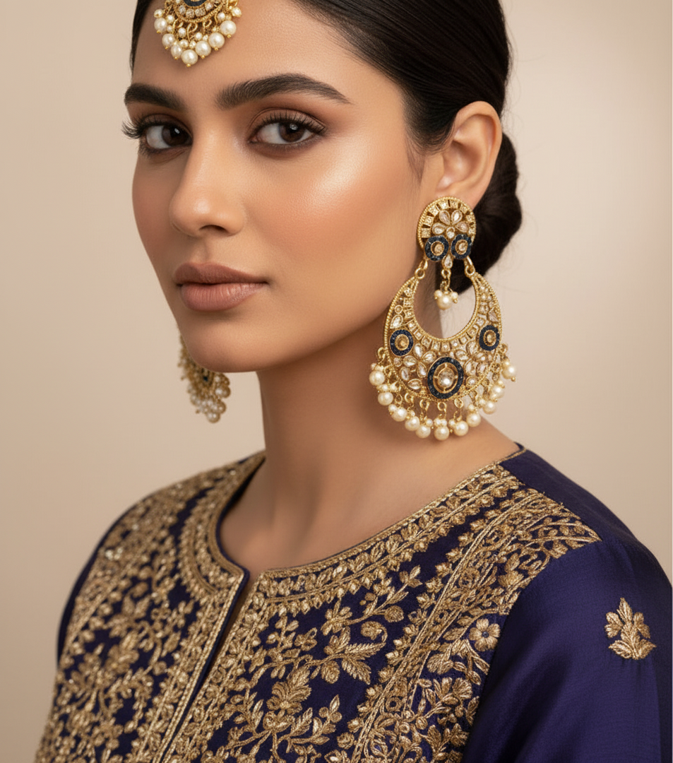 अहाना पोल्की मांग टीका सेट