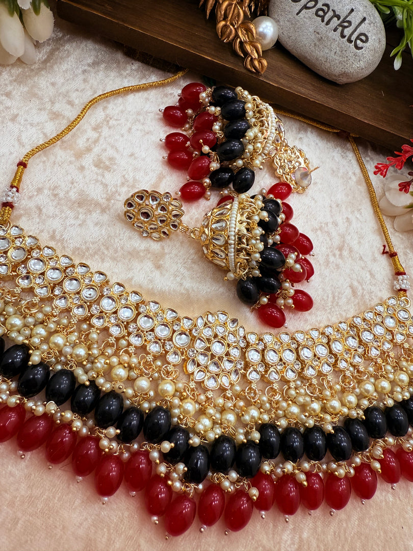 साँवरिया कुन्दन चोकर सेट