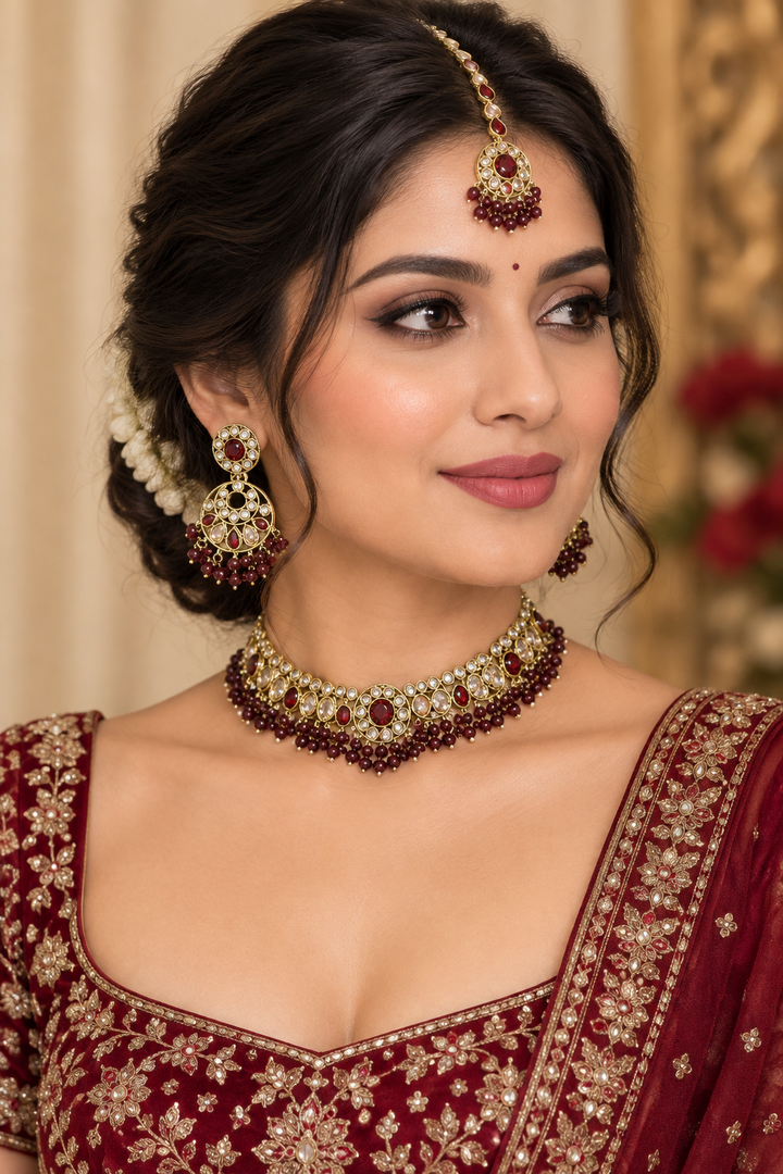 Sophi Polki Necklace Set