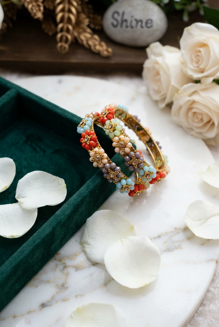 Nazma Multi Color Kada