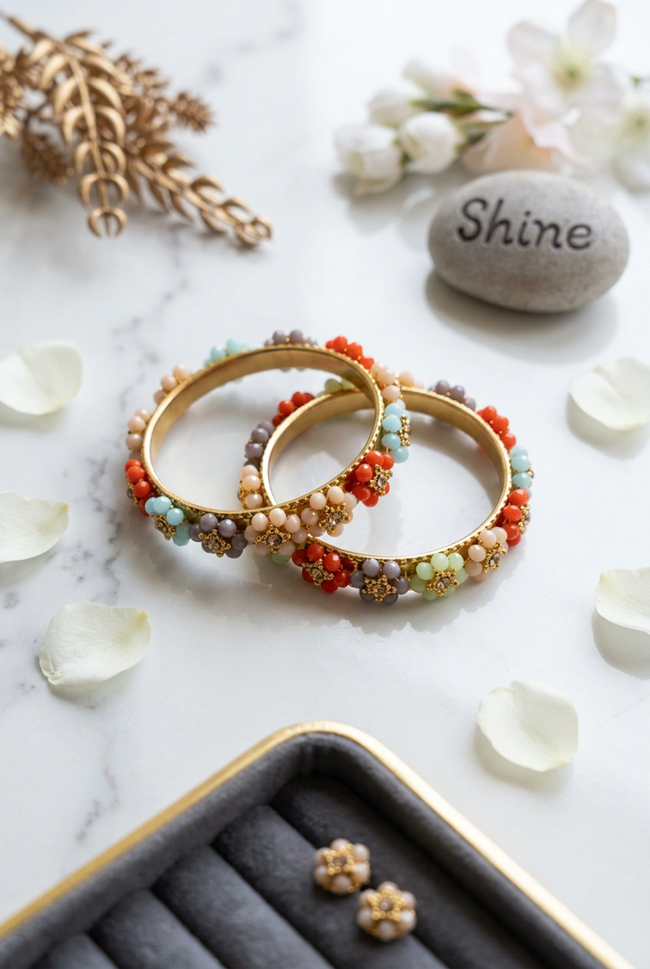 Nazma Multi Color Kada
