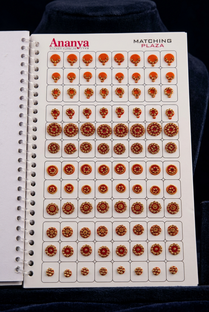 Colourful Spiral Bindi book