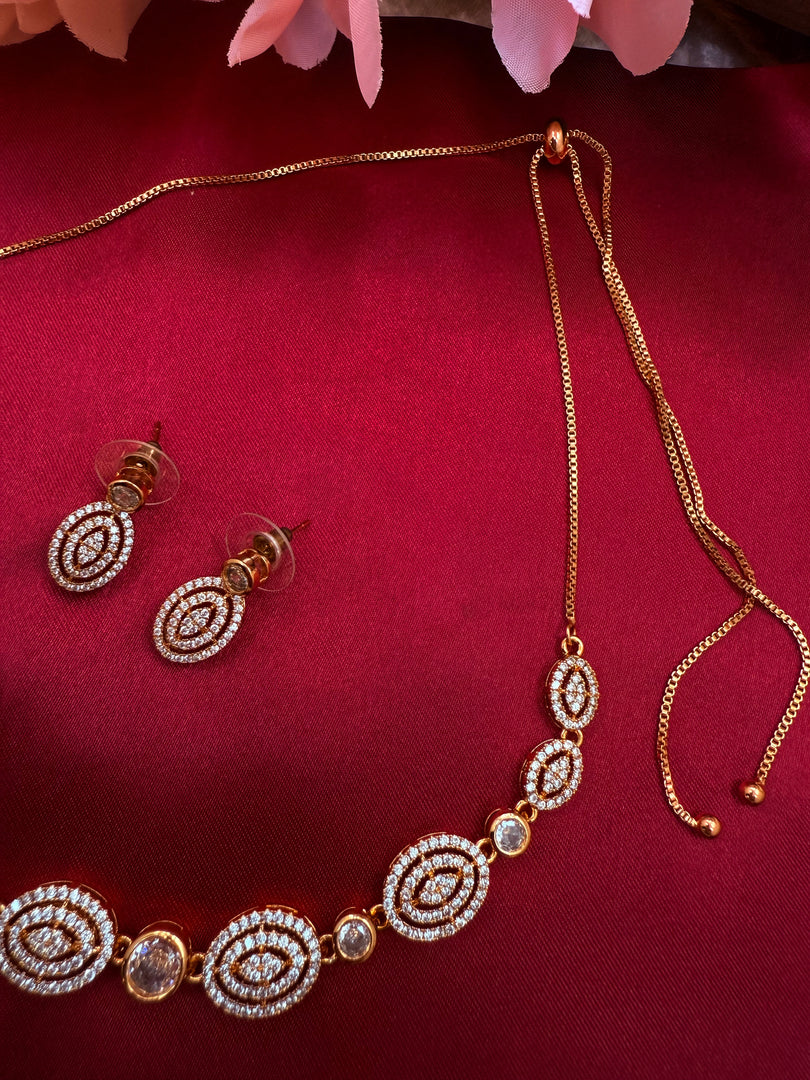 American Diamond Necklace