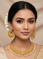 Load image into Gallery viewer, लक्ष्मी प्राचीन सोना चढ़ाया हुआ हार
