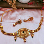 Load image into Gallery viewer, Mansi Antique gold platted choker
