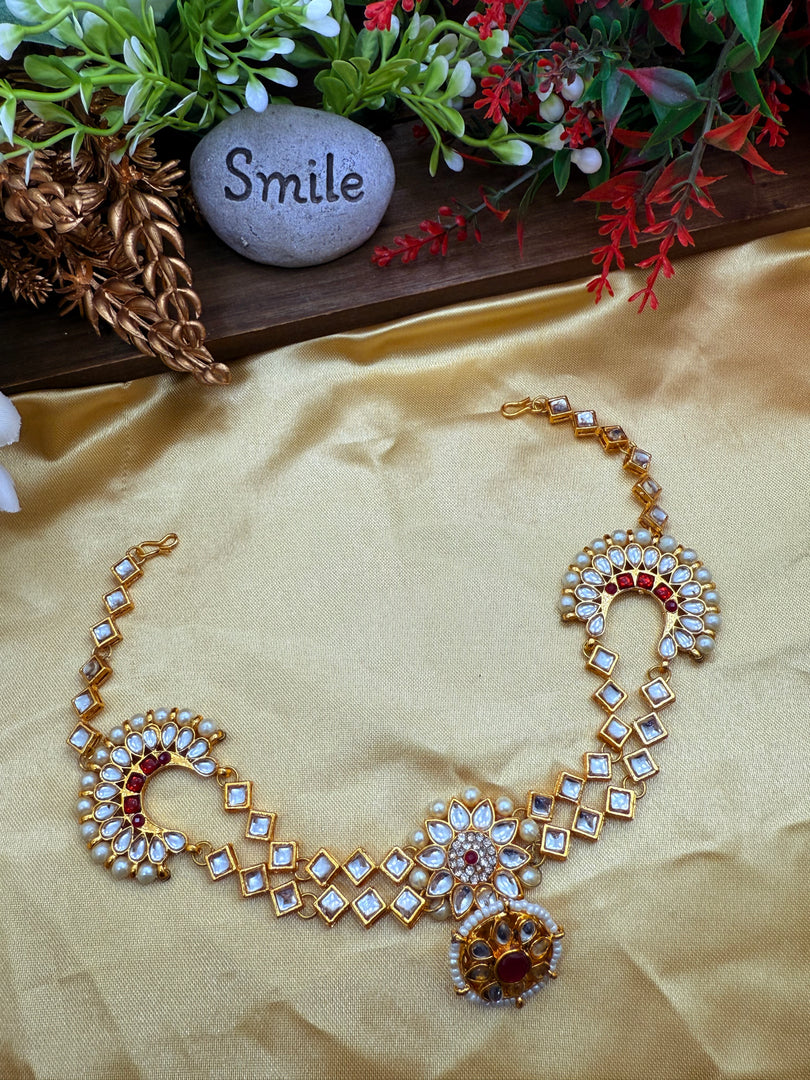 Indian Kundan Mattha Patti