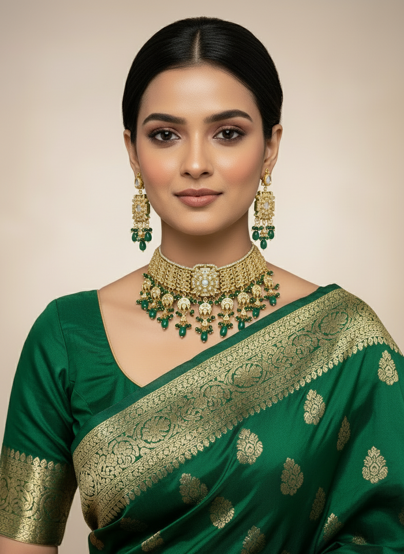 Elegant Kundan Choker set