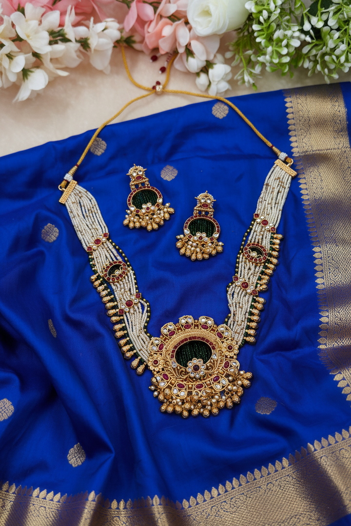 Rajwadi Rajkumari  Necklace (Mala)