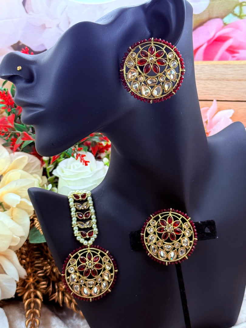 Ranyava Tikka Set With Stud