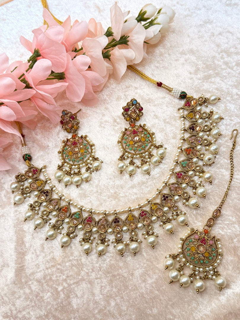 Nilima Polki Choker Set