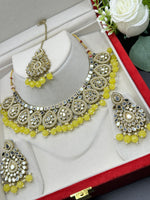 Load image into Gallery viewer, Ahana Mirror Necklace Set
