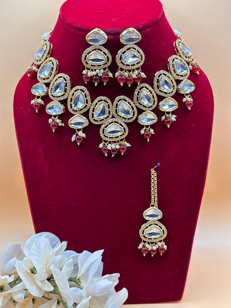 Prerna Kundan Necklace Set