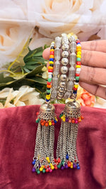 Load image into Gallery viewer, Stretchable Oxidised Bangles