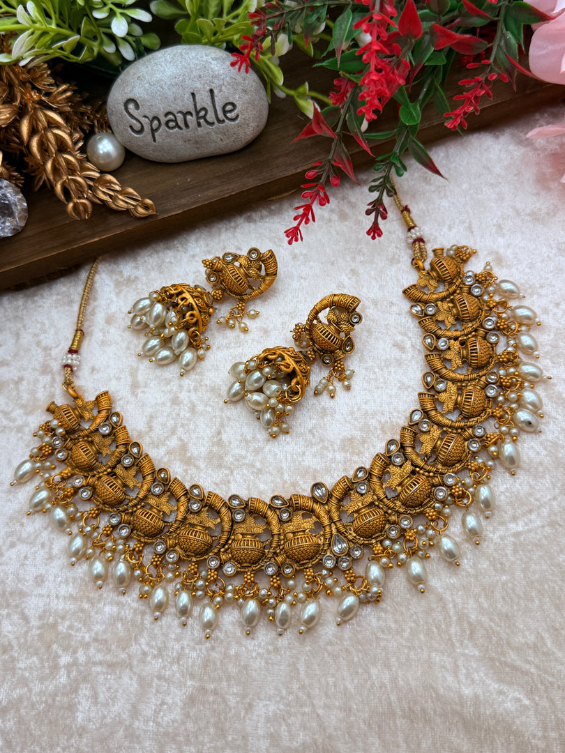 Jaanat Temple Necklace