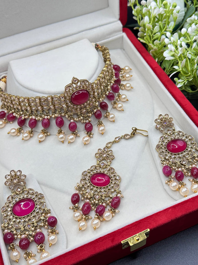 Monalisa Rani Royal Polki Choker Set